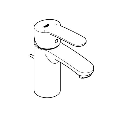 GROHE 3355220E - Waschtischarmatur EUROSTYLE COSMOPOLITAN, glänzender Chrom