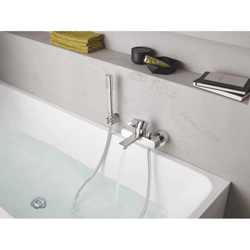 GROHE 33850001 - Badewannenarmatur LINEARE DN 15, glänzender Chrom