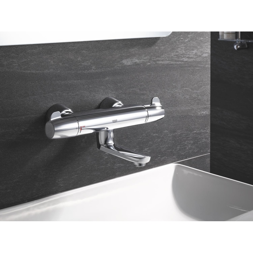 GROHE 34666000 - Thermostatische medizinische Armatur DN 15, glänzender Chrom