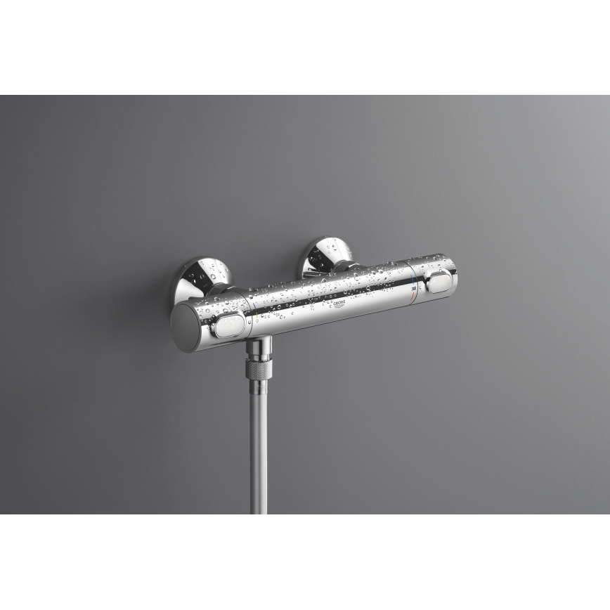 GROHE 34840000 - Thermostatische Duscharmatur PRECISION DN 15, Hochglanzchrom