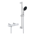 GROHE 34856000 - Duschset mit Thermostatarmatur PRECISION GET 600 mm glänzender Chrom