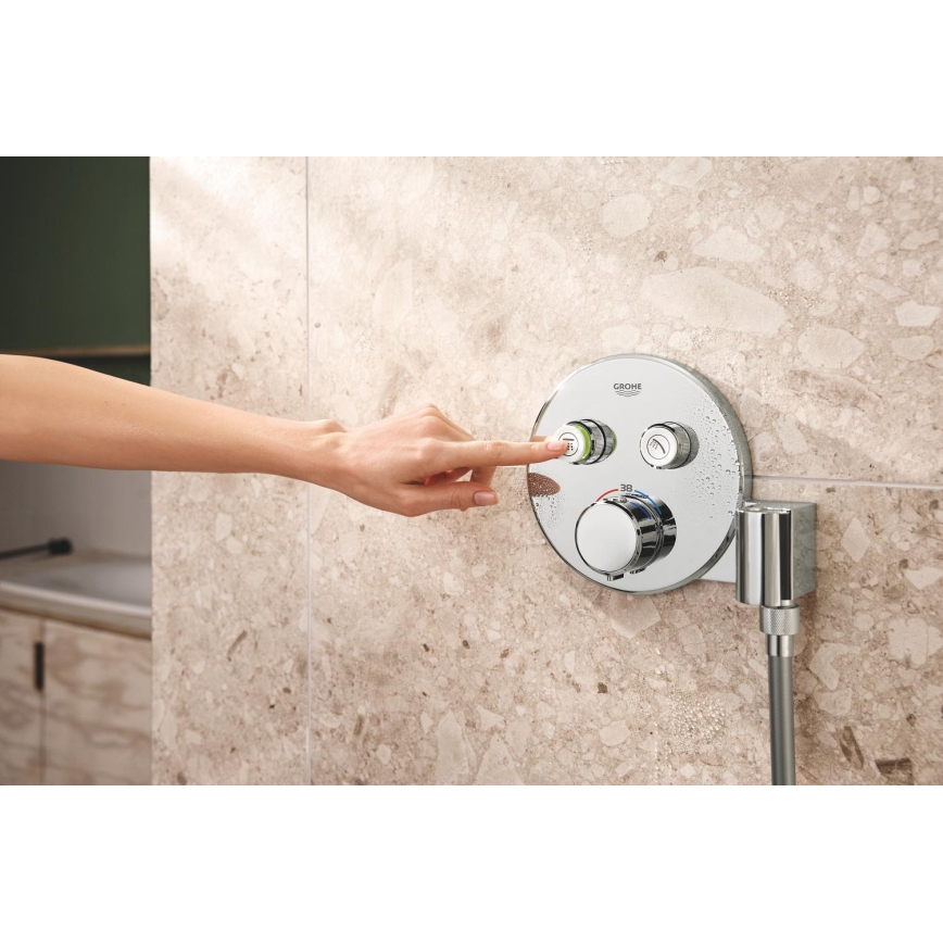 GROHE 34877000 - Duschsystem VITALIO RAIN MONO 310 glänzender Chrom