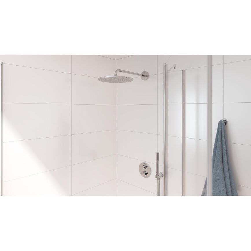 GROHE 34880000 - Duschgarnitur mit Unterputz-Armatur GROHTHERM SMARTCONTROL glänzender Chrom