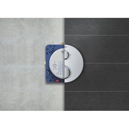 GROHE 34880000 - Duschgarnitur mit Unterputz-Armatur GROHTHERM SMARTCONTROL glänzender Chrom