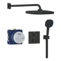 GROHE 348822430 - Duschset PRECISION 250 × 250 mm schwarz
