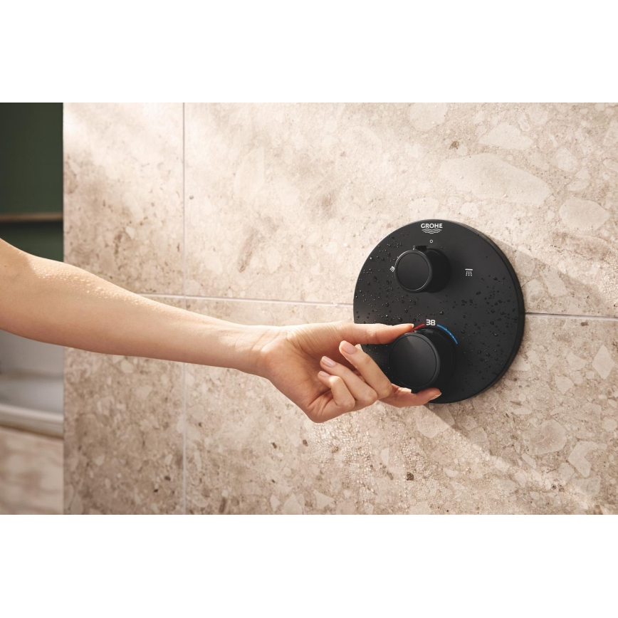 GROHE 348832430 - Duschset VITALIO START 250 mm schwarz