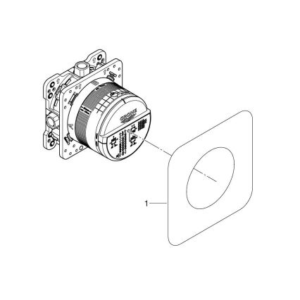 GROHE 35600000 - Universeller Einbaukörper RAPIDO SMARTBOX DN 15
