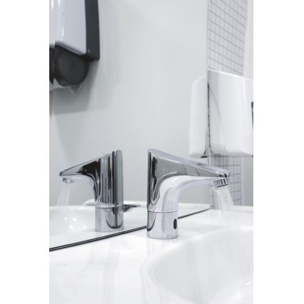 GROHE 36207001 - Elektronische Waschtischarmatur EUROPLUS E DN 15, glänzender Chrom