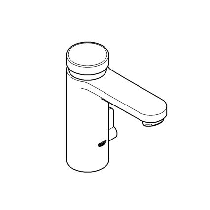 GROHE 36317000 - Selbstschließende Waschtischarmatur EUROSMART COSMOPOLITAN T Chrom