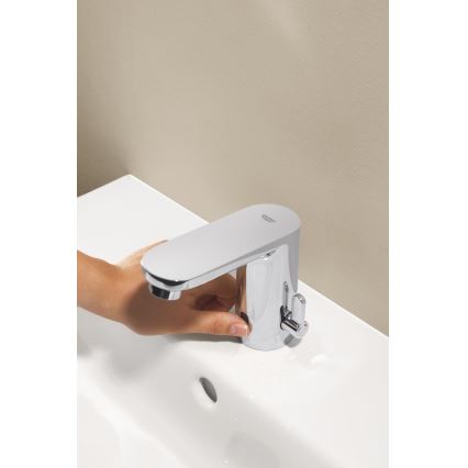 GROHE 36366002 - Elektronische Waschtischarmatur GET E, glänzender Chrom