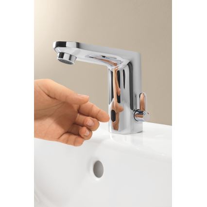 GROHE 36366002 - Elektronische Waschtischarmatur GET E, glänzender Chrom