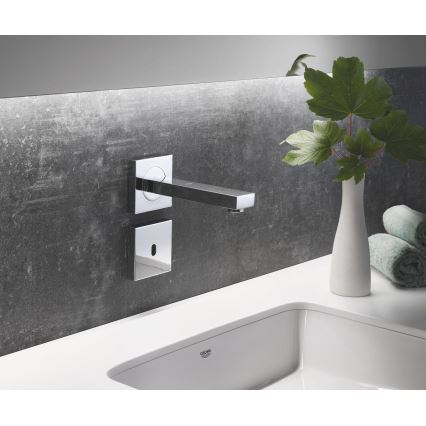 GROHE 36442000 - Infrarot-Elektronik-Armatur EUROCUBE E, glänzender Chrom