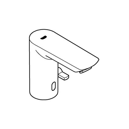 GROHE 36453000 - Infrarot-elektronische Waschtischarmatur BAU COSMOPOLITAN E 123 mm Chrom