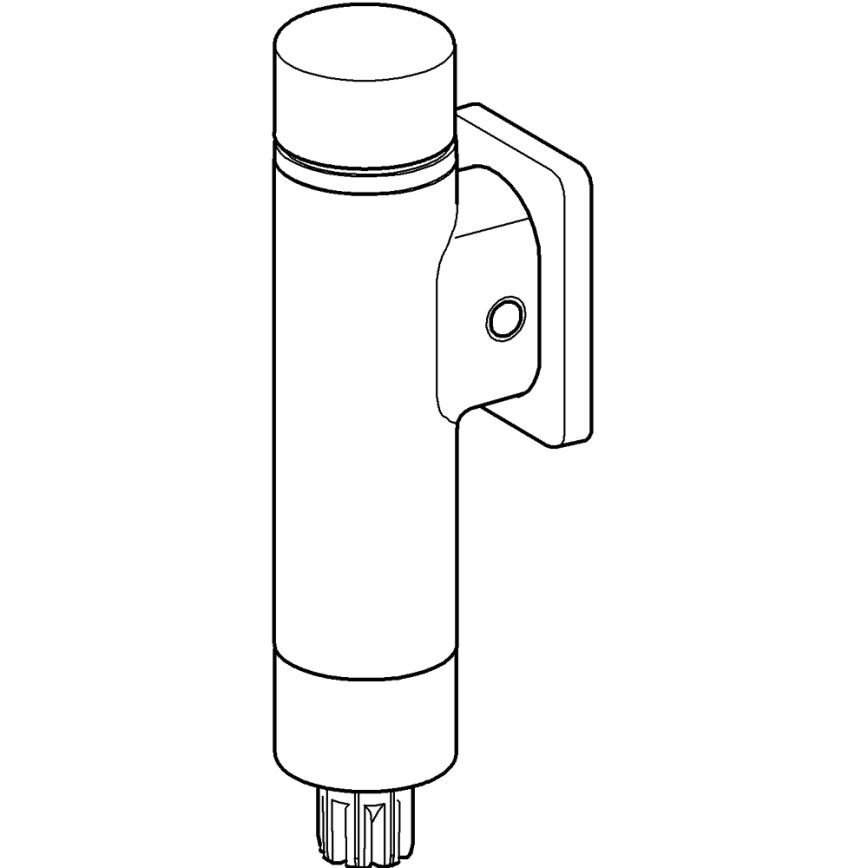 GROHE 37349000 - Druckspüler RONDO A.S. 3” glänzender Chrom