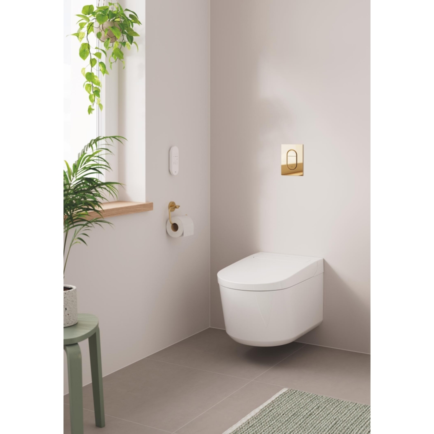 GROHE 37624GL0 - Betätigungsplatte ARENA COSMOPOLITAN S 130 × 172 mm, goldfarben