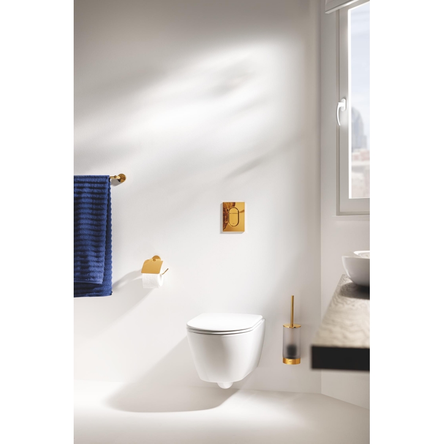 GROHE 37624GL0 - Betätigungsplatte ARENA COSMOPOLITAN S 130 × 172 mm, goldfarben
