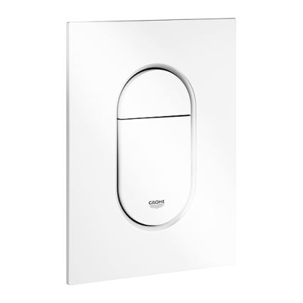 GROHE 37624SH0 - Betätigungsplatte ARENA COSMOPOLITAN S 130 × 172 mm weiß