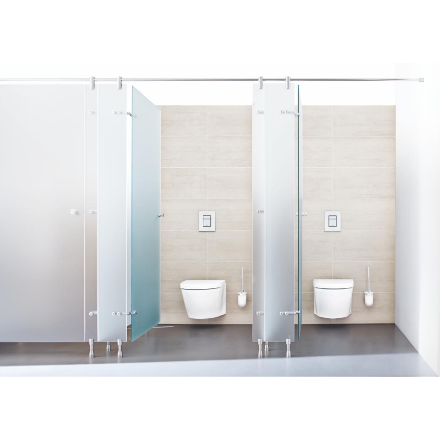 GROHE 38732SD0 - Betätigungsplatte SKATE COSMOPOLITAN 156 × 197 mm Edelstahl