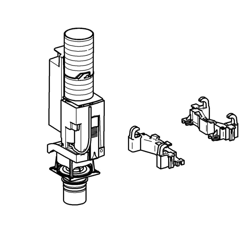 GROHE 38736000 - Umrüstsatz für Zweimengenspülung GD 2