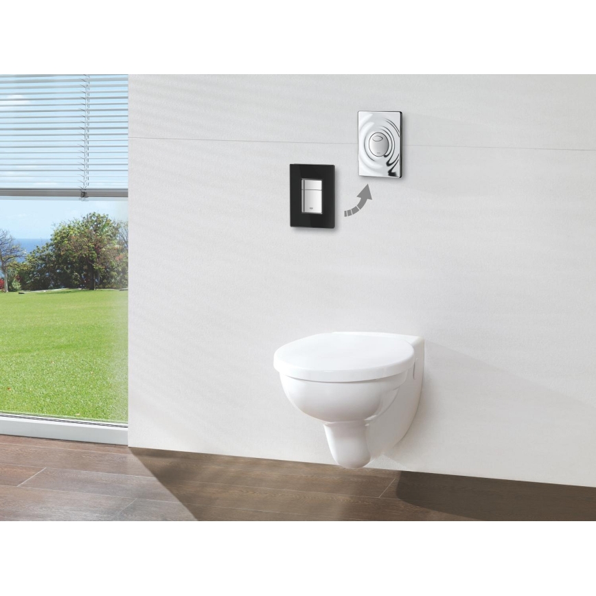 GROHE 38861000 - Betätigungsplatte SURF 156 × 197 mm glänzender Chrom