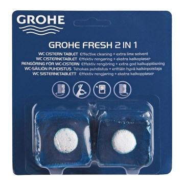 GROHE 38882000 - WC-Tabletten FRESH Gelschaum/weiß