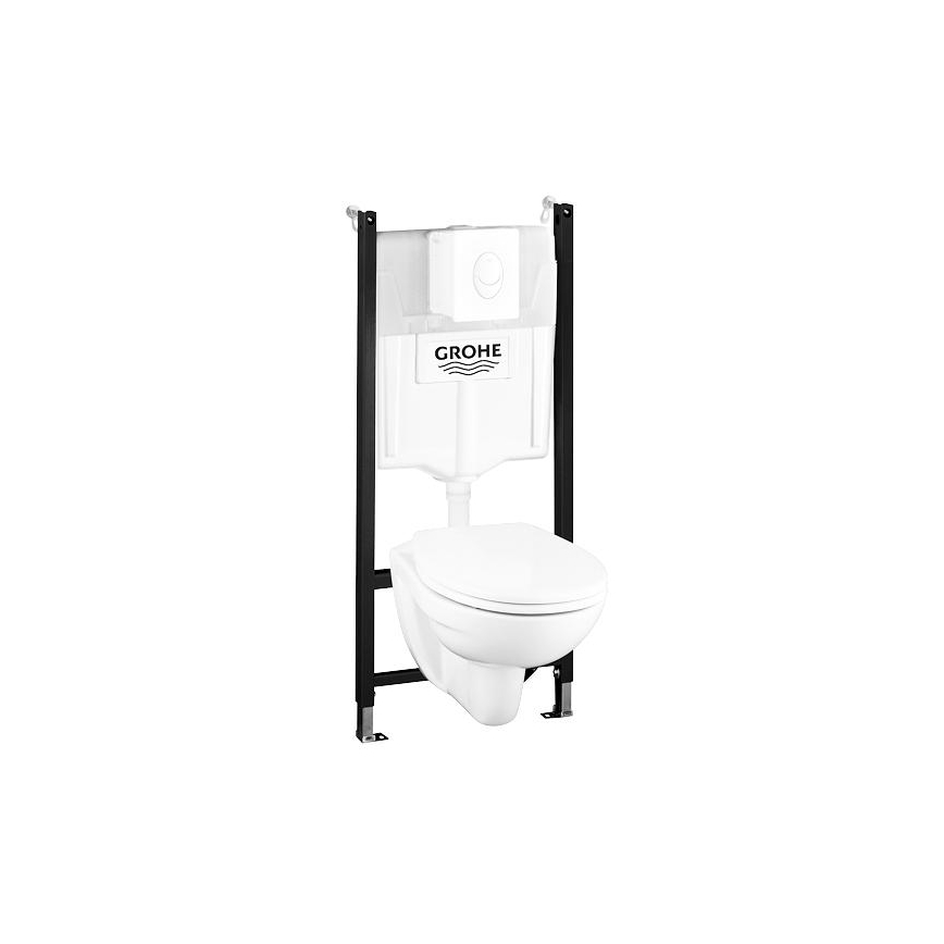 GROHE 39116000 - 4-in-1-Set SOLIDO COMPACT 1,13 m Duroweiß