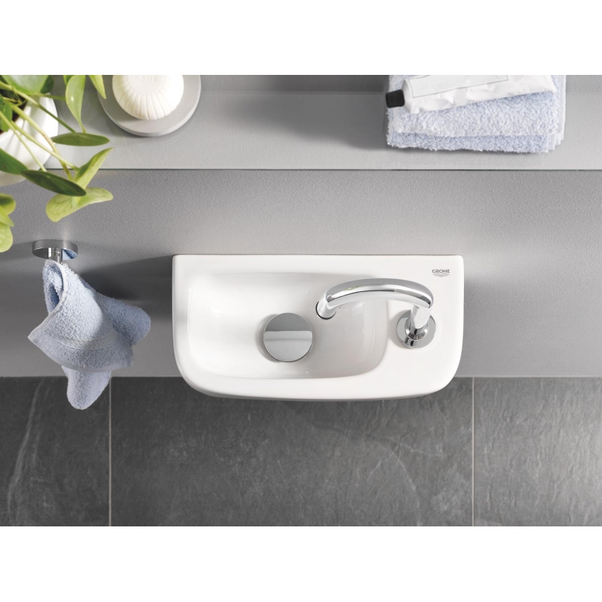GROHE 39327000 - BAU CERAMIC Waschbecken 370 × 180 mm Keramik/weiß