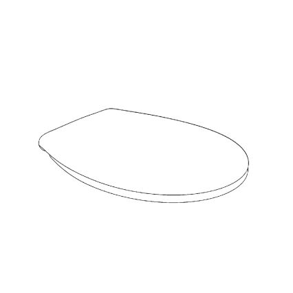 GROHE 39493000 - WC-Sitz BAU CERAMIC DuroWhite