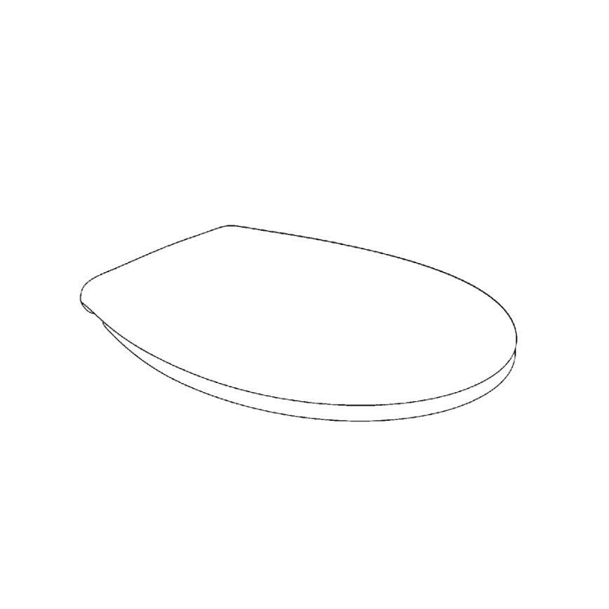 GROHE 39493000 - WC-Sitz BAU CERAMIC DuroWhite
