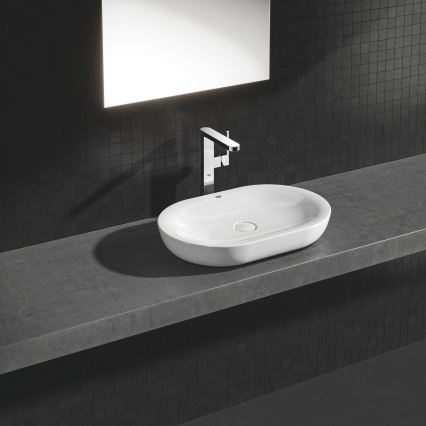 GROHE 3960800H - Aufsatzwaschbecken ESSENCE 600 × 400 mm Keramik/weiß