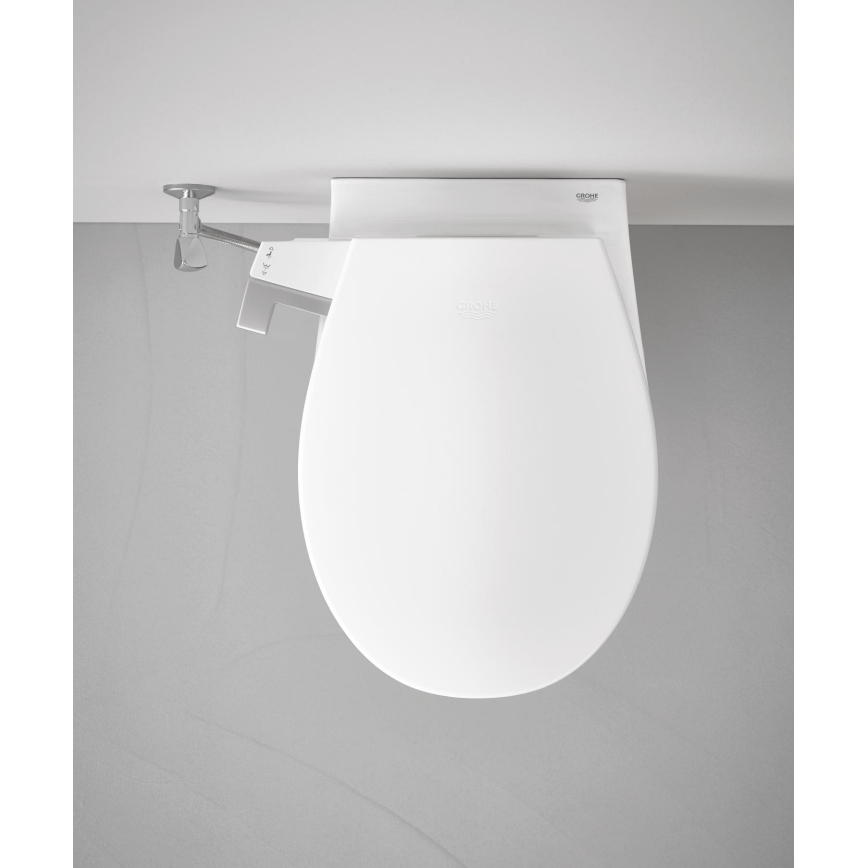 GROHE 39648SH0 - Manueller Bidet-Sitz BAU CERAMIC Duroweiß