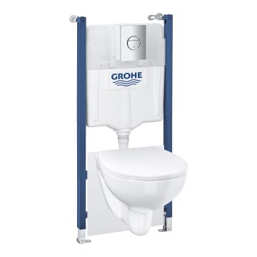 GROHE 39900000 - SOLIDO 6-in-1-Set, 1,13 m, Keramik/Weiß