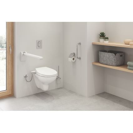 GROHE 40374001 - ESSENTIALS WC-Garnitur, 12,1 x 39,8 cm, Chrom