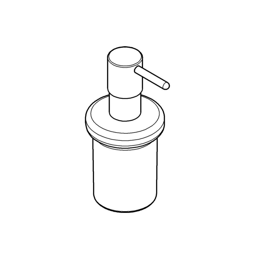 GROHE 40394001 - ESSENTIALS Flüssigseifenspender, 160 ml, Hochglanz-Chrom