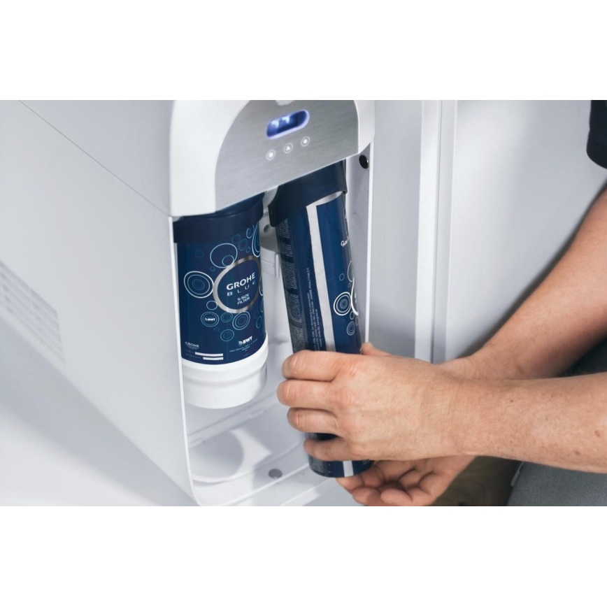 GROHE 40422000 - GROHE Blue CO2-Zylinder 425 g (4 Stück), Edelstahl