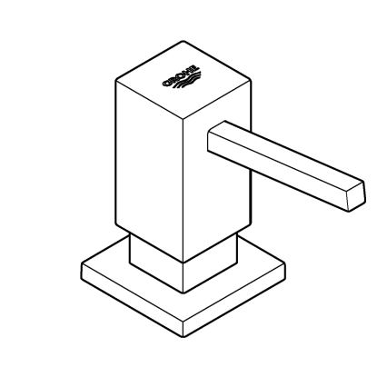 GROHE 40535DL0 - COSMOPOLITAN Seifenspender, 500 ml, bronzefarben