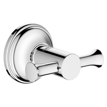 GROHE 40656001 - Bademantelhaken ESSENTIALS AUTHENTIC glänzender Chrom