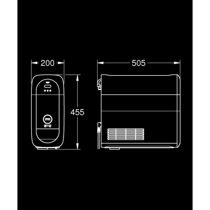 GROHE 40711001 - BLUE HOME Kühlgerät weiß