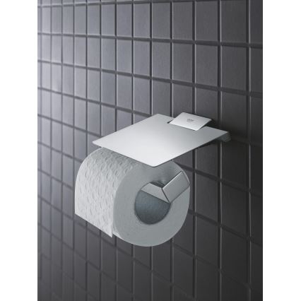 GROHE 40781000 - WC-Papierhalter SELECTION CUBE glänzender Chrom