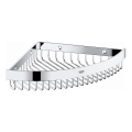 GROHE 40809000 - Draht-Seifenschale SELECTION CUBE 20 × 20 cm, glänzender Chrom