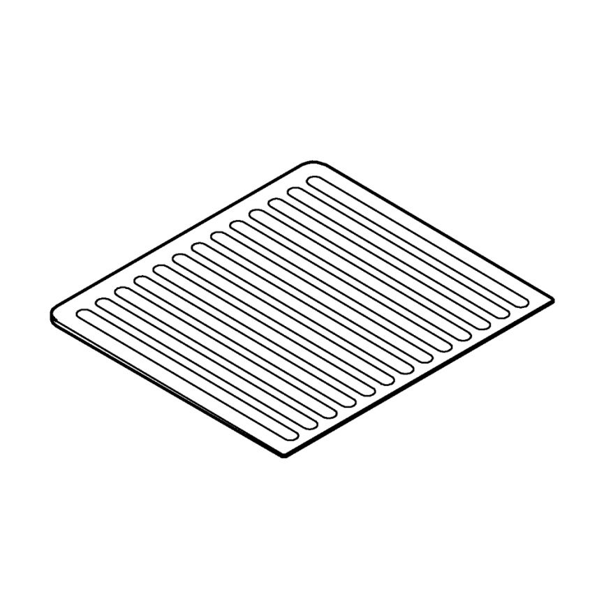 GROHE 40871K00 - Abtropfplatte 450 x 400 mm Keramik/schwarz