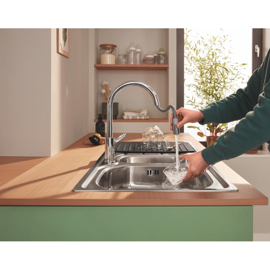 GROHE 40872K00 - Abtropfplatte 450 x 250 mm Keramik/schwarz