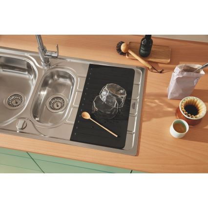 GROHE 40872K00 - Abtropfplatte 450 x 250 mm Keramik/schwarz