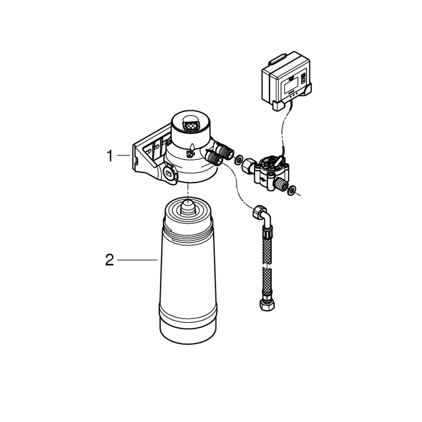 GROHE 40876000 - Starter-Set ULTRASAFE glänzender Chrom
