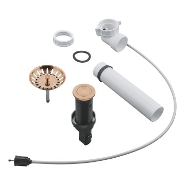 GROHE 40986DL0 - Ablaufgarnitur für Küchenspülen Ø 35 m kupferfarben