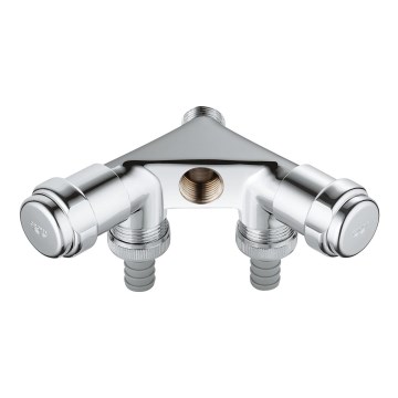 GROHE 41020000 - Doppelventil EGGEMANN 12” Hochglanz-Chrom