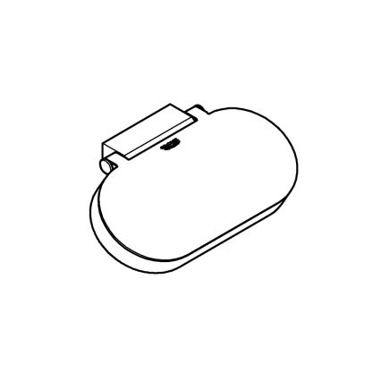 GROHE 41069000 - WC-Papierhalter SELECTION, glänzender Chrom