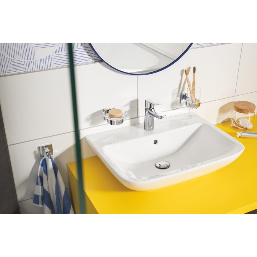 GROHE 41097000 - Glas mit Halter, glänzend verchromt