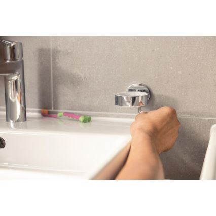 GROHE 41097DC0 - Glas mit Halterung START CUBE, Edelstahl