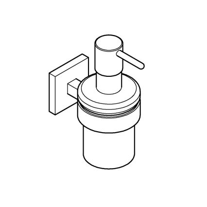 GROHE 41098000 - Flüssigseifenspender START CUBE 160 ml hochglanzchrom